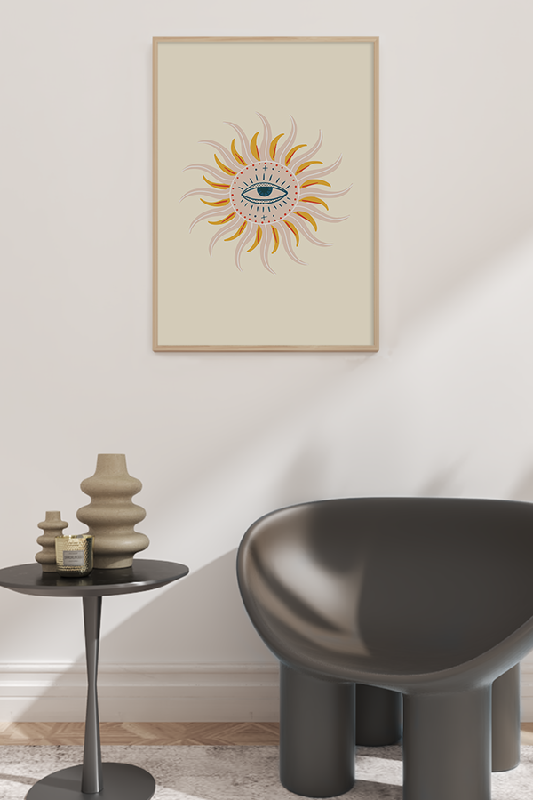 Mystical Eye Poster