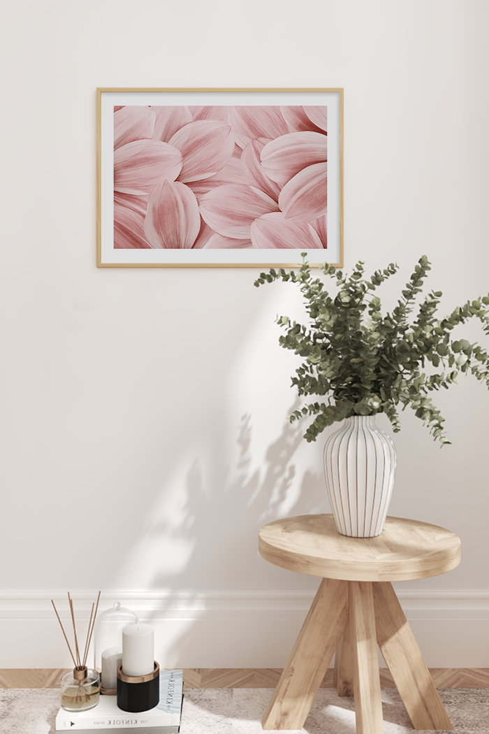 Pink Chamomile Poster