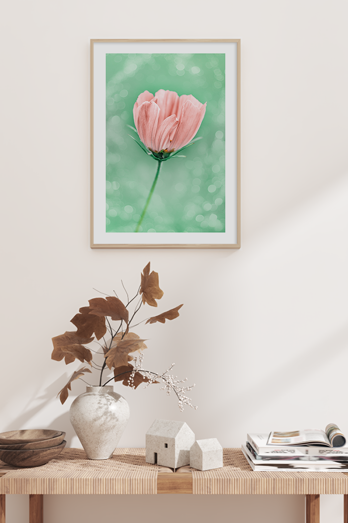 Cosmos Flower Poster