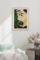 Monstera Illustration Poster No.2