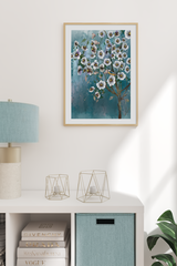 Small Flower Painting Poster